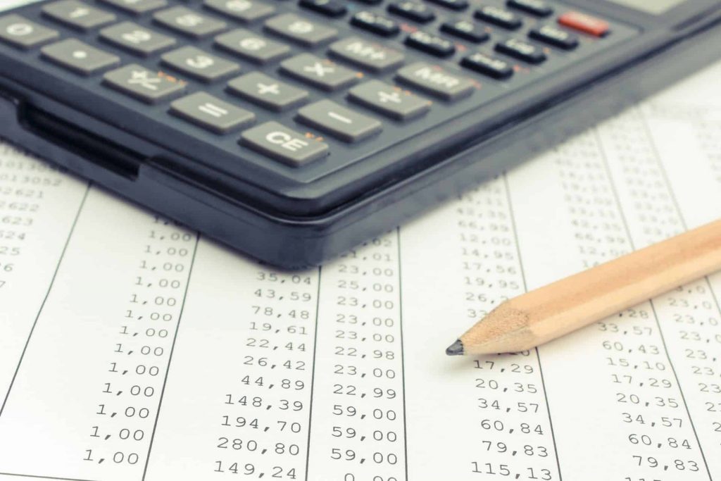 Loan calculations on a calculator